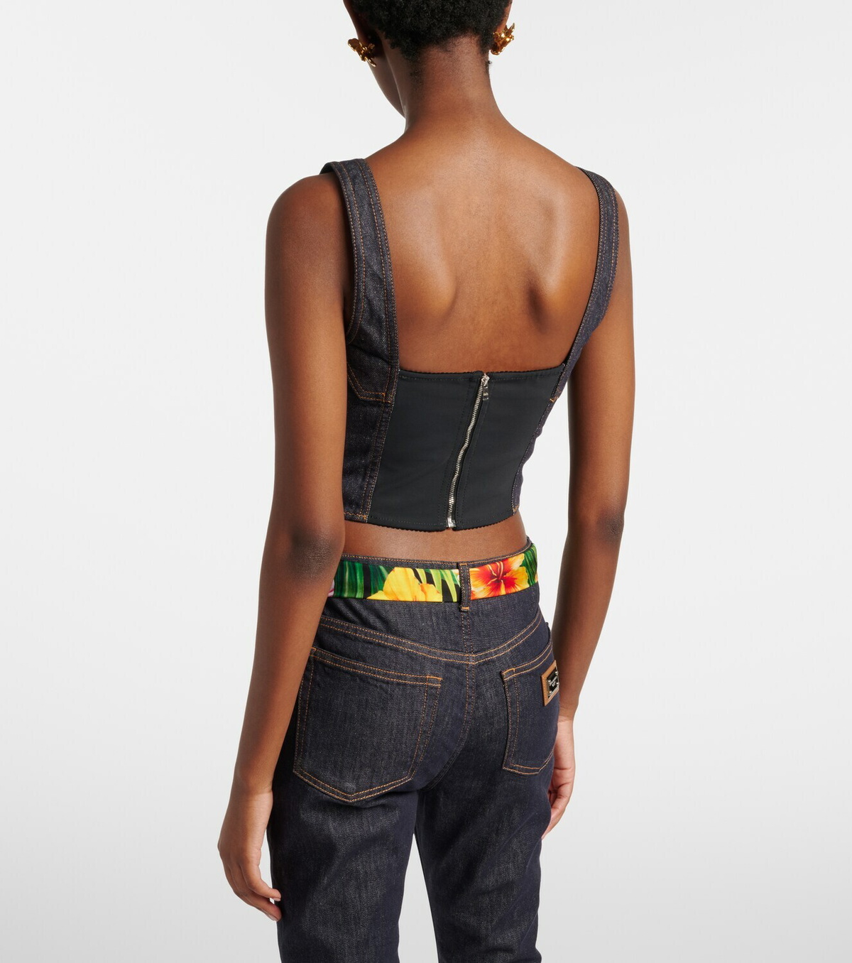Dolce&Gabbana Denim bustier