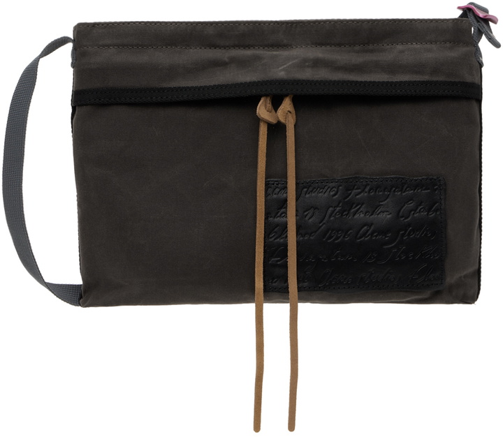 Photo: Acne Studios Gray Mini Messenger Bag