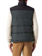 MC2 Saint Barth Man Down Padded Green Vest With Pockets