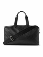 Burberry - Embossed Full-Grain Leather Weekend Bag