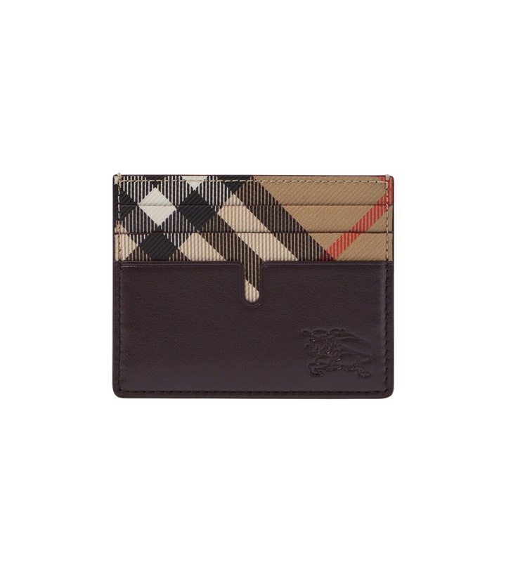 Photo: Burberry Burberry Check leather card holder