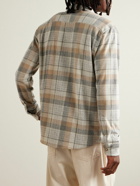 Faherty - Legend™ Checked Recycled Knitted Shirt - Neutrals