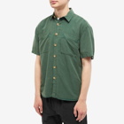 Foret Men's Largo Ripstop Short Sleeve Shirt in Dark Green