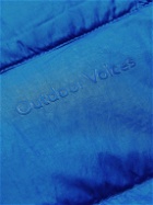 Outdoor Voices - Quilted SoftShield Down Jacket - Blue