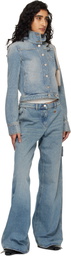 Courrèges Blue Reedition Denim Jacket