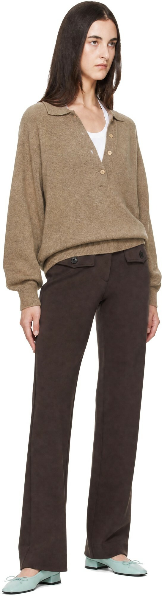 Baserange Brown Soar Polo