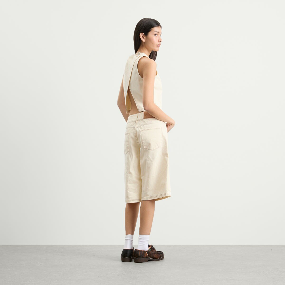 Hosbjerg Women's Bree Shorts in Off White