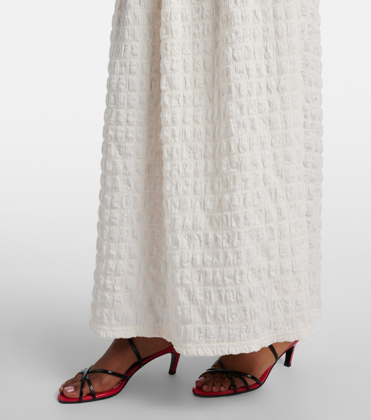 Proenza Schouler White Label Zoira shirred maxi dress