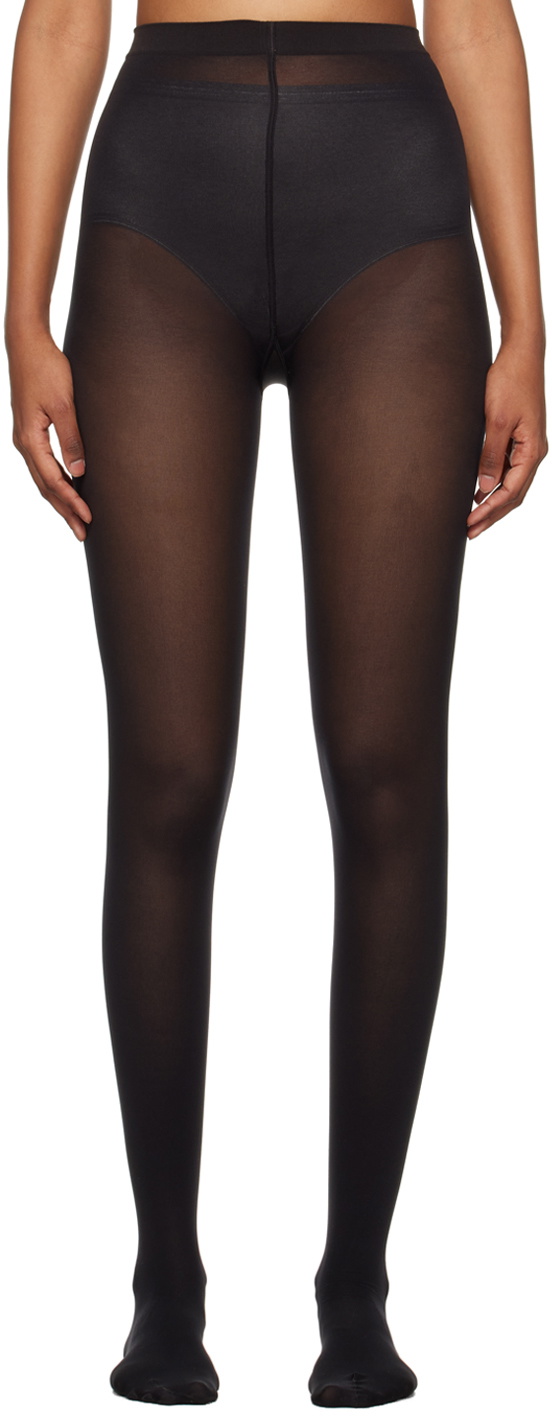 Wolford Black Velvet De Luxe 50 Tights