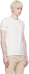 ZEGNA Off-White Round Neck T-Shirt