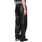 adidas Originals Black A-Type Firebird Leather Pants