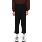 Landlord Black High-Water Trousers