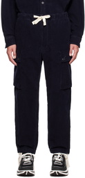 Nanamica Navy Drawstring Cargo Pants