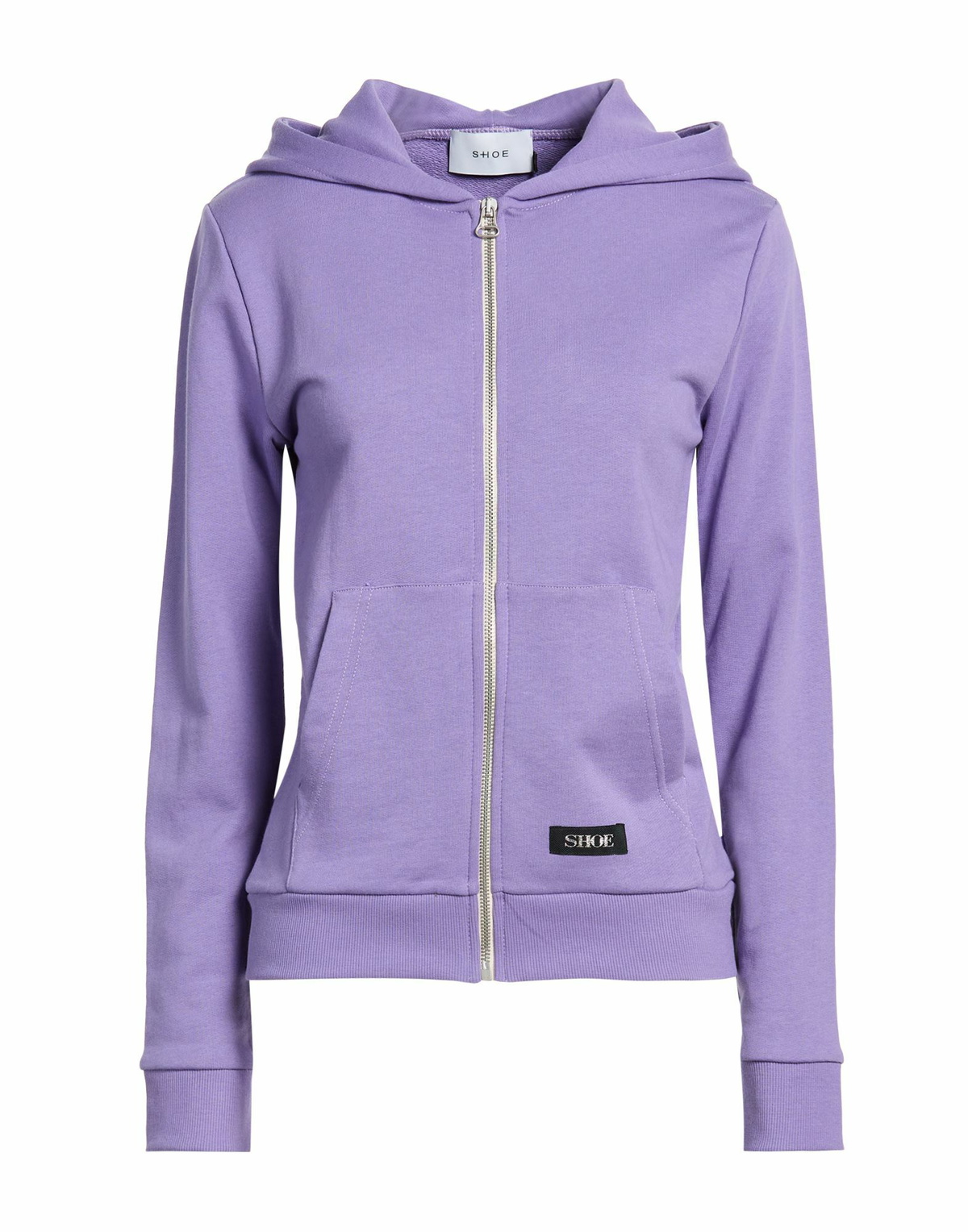 Shoe Womens Sweatshirt in Purple