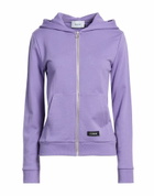 Shoe Womens Sweatshirt in Purple