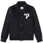 Lanvin Collegiate Patch Wool Jacket