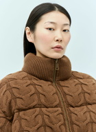Max Mara Wool And Cashmere Down Jacket