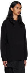 Juun.J Black Paneled Sweatshirt