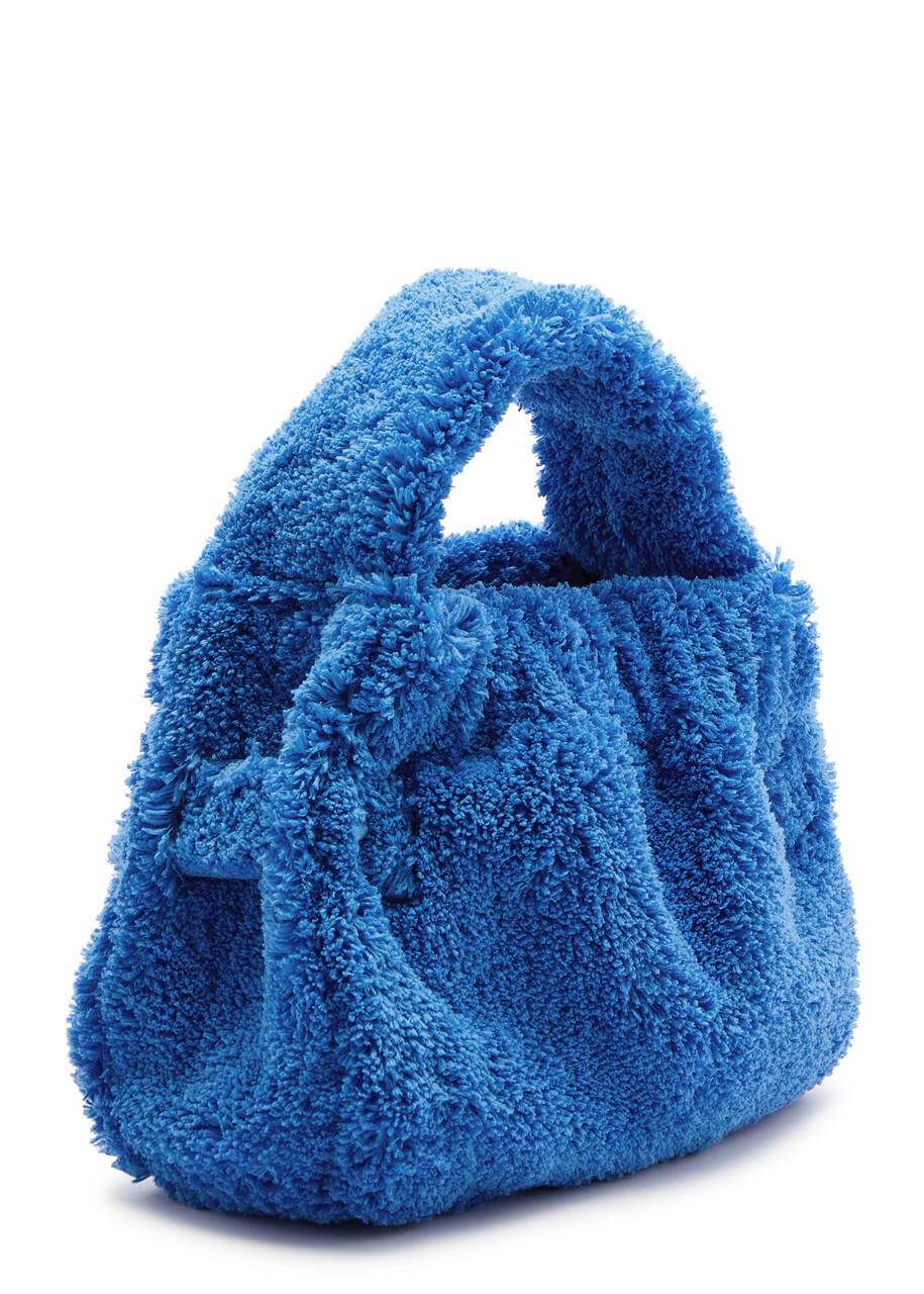 Boyy Scrunchy 2 Terry top Handle bag - Blue - One Size