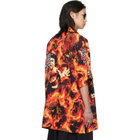 LU'U DAN BRUCE LEE x LỰU ĐẠN Black & Orange Sleaze Shirt