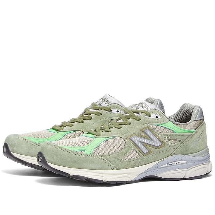 Photo: New Balance x Patta M990PP3 - Made in USA Sneakers in Olive