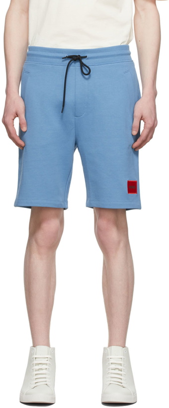 Photo: Hugo Blue Cotton Shorts