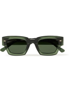 AHLEM - Villette Rectangle-Frame Acetate Sunglasses