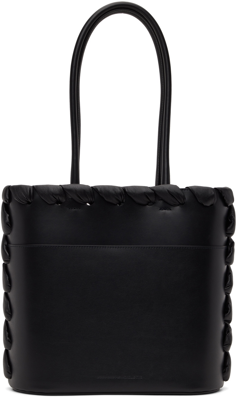 At.Kollektive Black Natacha Ramsay-Levi Edition Medium Braided Tote