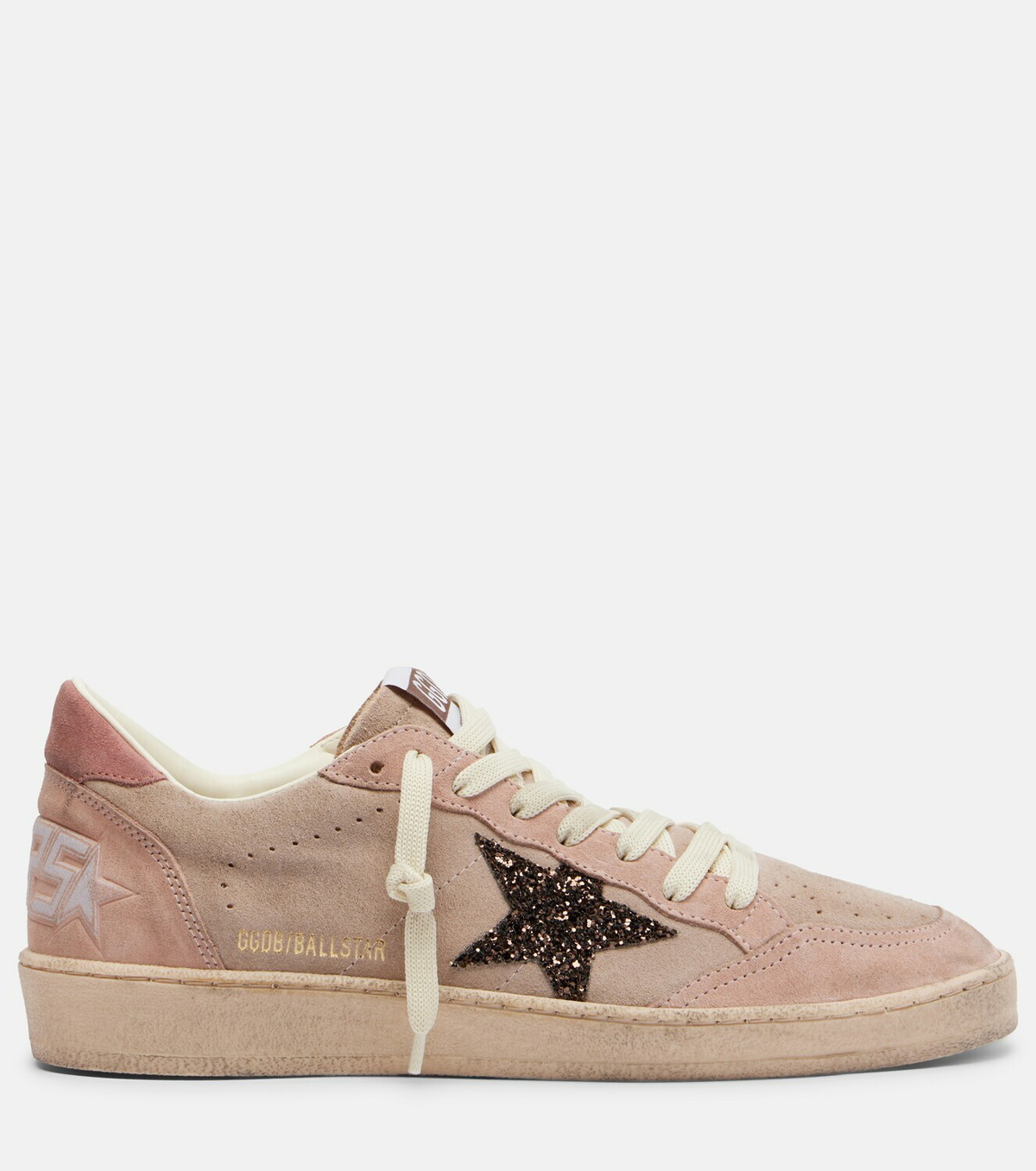Golden Goose Ball Star glitter suede sneakers