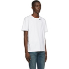 Saint Laurent White Small Bat T-Shirt