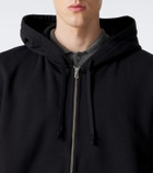 CDLP Cotton zip-up hoodie