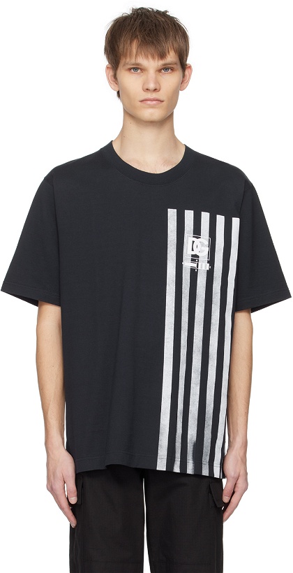 Photo: Dolce & Gabbana Black Graphic T-Shirt