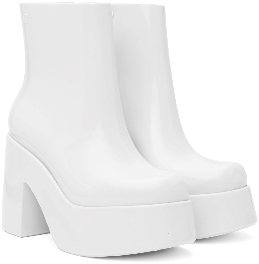 【関税込み】Melissa ホワイト Nubia II ブーツ Melissa White Nubia II Boots Melissa