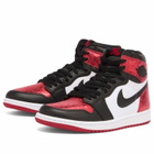 Air Jordan Women's 1 Retro Hi OG W Sneaker in Red/Black/White