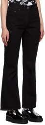 Ernest W. Baker Black Flare Jeans
