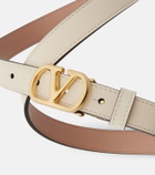 Valentino Garavani VLogo reversible leather belt