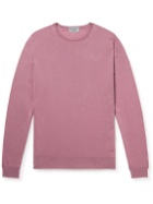 John Smedley - Hatfield Slim-Fit Sea Island Cotton Sweater - Pink
