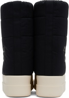 Rick Owens DRKSHDW Black Porterville Mega Bumper Lunar Boots