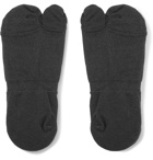 Anonymous Ism - Stretch-Knit No-Show Socks - Black
