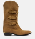 Isabel Marant Mexia 35 suede cowboy boots