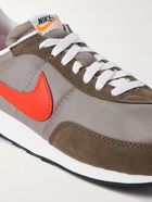 Nike - Waffle 2 SP Leather and Suede-Trimmed Nylon Sneakers - Brown