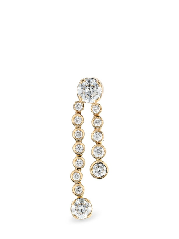 Photo: SOPHIE BILLE BRAHE - Ruban 18kt & Diamond Mono Earring