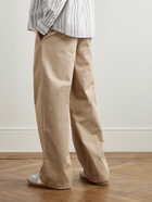 Acne Studios - Pablo Straight-Leg Cotton-Drill Trousers - Neutrals