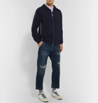 nonnative - Cyclist Piped Tech-Jersey Track Jacket - Navy