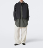 Stòffa Chalk stripe wool shirt