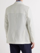 MP Massimo Piombo - Unstructured Linen Blazer - Neutrals