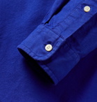 Polo Ralph Lauren - Slim-Fit Button-Down Collar Garment-Dyed Cotton Oxford Shirt - Blue