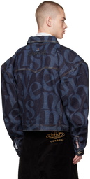 Vivienne Westwood Blue Boxer Denim Jacket