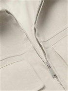 Lardini - Linen Zip-Up Blouson Jacket - Neutrals