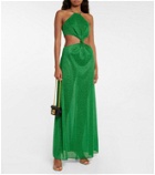 Oseree - Lumière knotted maxi dress